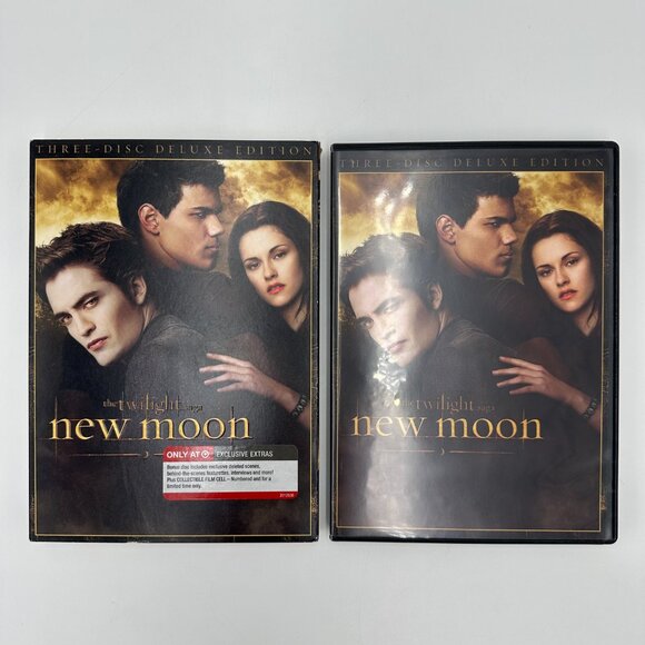 Twilight New Moon 3 Disc DVD Set with Jacob Film Cell # 2792 / 3500 - Picture 6 of 12